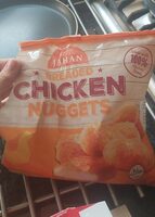 Breaded chicken nuggets