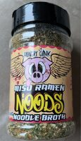 Miso ramen noods