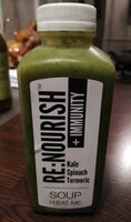 Kale spinach turmeric soup