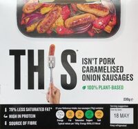 Isn’t Pork Caramelised Onion Sausages