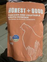 Chicken and vegetable broth powder