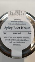 Spicy Beet kraut