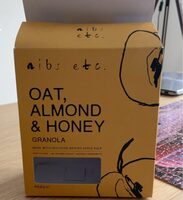 Oat, almond and honey granola