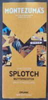 Montezuma Splotch Butterscotch milk chocolate