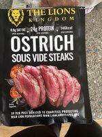 Ostrich Sous Vide Steaks