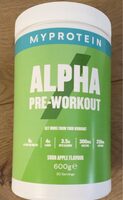 Alpha Pre Workout Sour Apple