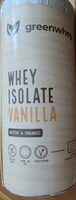 Whey Isolate Vanilla native & organic