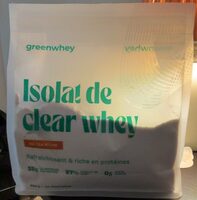 Isolat de Clear Whey - Thé pêche
