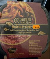 Self heating beef tripe