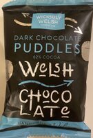 Dark Chocolate Puddles Welsh Chocolate