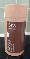 Knoops 54% Dark Chocolate flakes