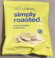Potato crisps with Mature Cheddar & Red Onion