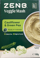 Veggie mash cauliflower and green pea