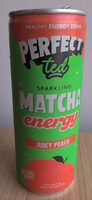 Sparkling matcha energy juicy peach
