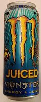 Juiced Monster Aussie Style Lemonade Energy + Juice