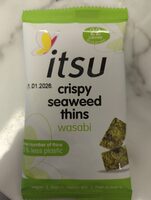 Crispy seeweed wasabi