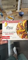 8 gyoza dumplings spicy chicken