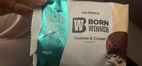 Keto Wafer Cookie Cookies & Cream Flavour