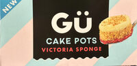 Victoria Sponge Cake Pots