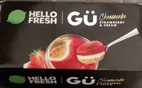Cheesecake strawberry & cream