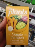 Veggie Tempeh Golden Lentil