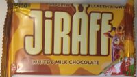 Jiraff White & Milk Chocolate / Siocled Llaeth & Gwyn