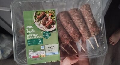 Tasty MINTED LAMB KEBABS GISTTENFREE Deliciou