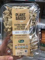 Extra tasty chicken style pieces