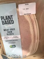 Meat free ham slices