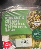 Mozzarella & pesto pasta salad