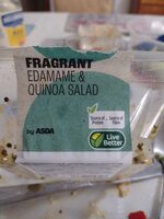 Fragrant edamame and quinoa salad