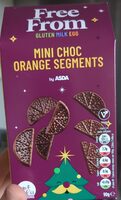 Free From GLUTEN MILK EGG MINI CHOC ORANGE SEGMENT