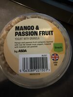Mango and Passionfruit Yoghurt with Granola