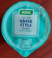 Creamy Coconut Greek Style Yogurt