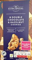 Double Chocolate And Hazelnut Cookies