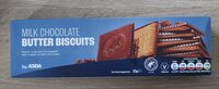 Milk Chocolate Butter Biscuits