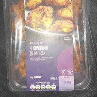 4 Onion Bhajis