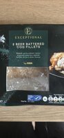 2 Beer Battered Cod Fillets
