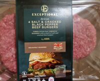 Salt & Cracked Pepper Beef Burgers