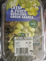 Crisp And Juicy Seedless Green Grapes