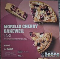 Morello Cherry Bakewell Tart