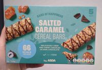 Salted Caramel Cereal Bars