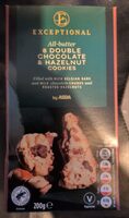 8 Double Chocolate & Hazelnut Cookies