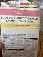 Scottish Lightly Smoked Salmon En Croute