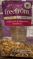 Freefrom chocolate & hazelnut granola