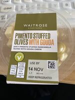 Pimento Stuffed Olives With Gouda