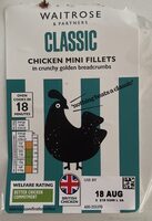 Waitrose Classic Chicken Mini Fillets