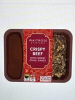 Crispy beef with sweet chilli sauce
