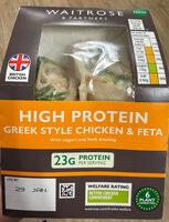 Greek Style Chicken & Feta Wrap
