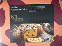 Italian colomba cake